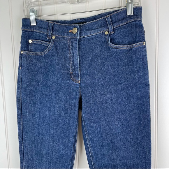 Escada J507 Cropped Flare Jeans EU 36 / US 6 - Picture 6 of 16